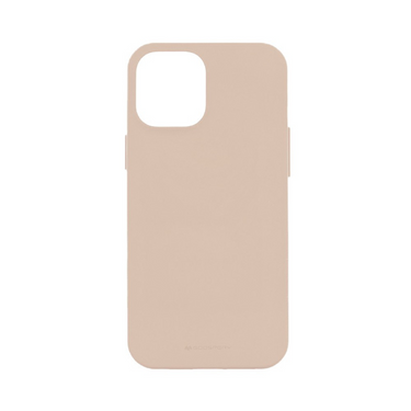 iPhone 13 Compatible Case Cover With Soft Feeling Jelly-Pink Sand